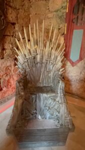 juego tronos exposición trono